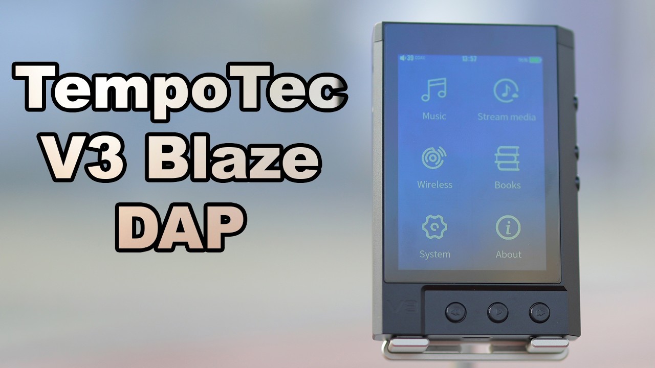 Обзор музыкального плеера TempoTec V3 Blaze DAP Audiophile-Heaven