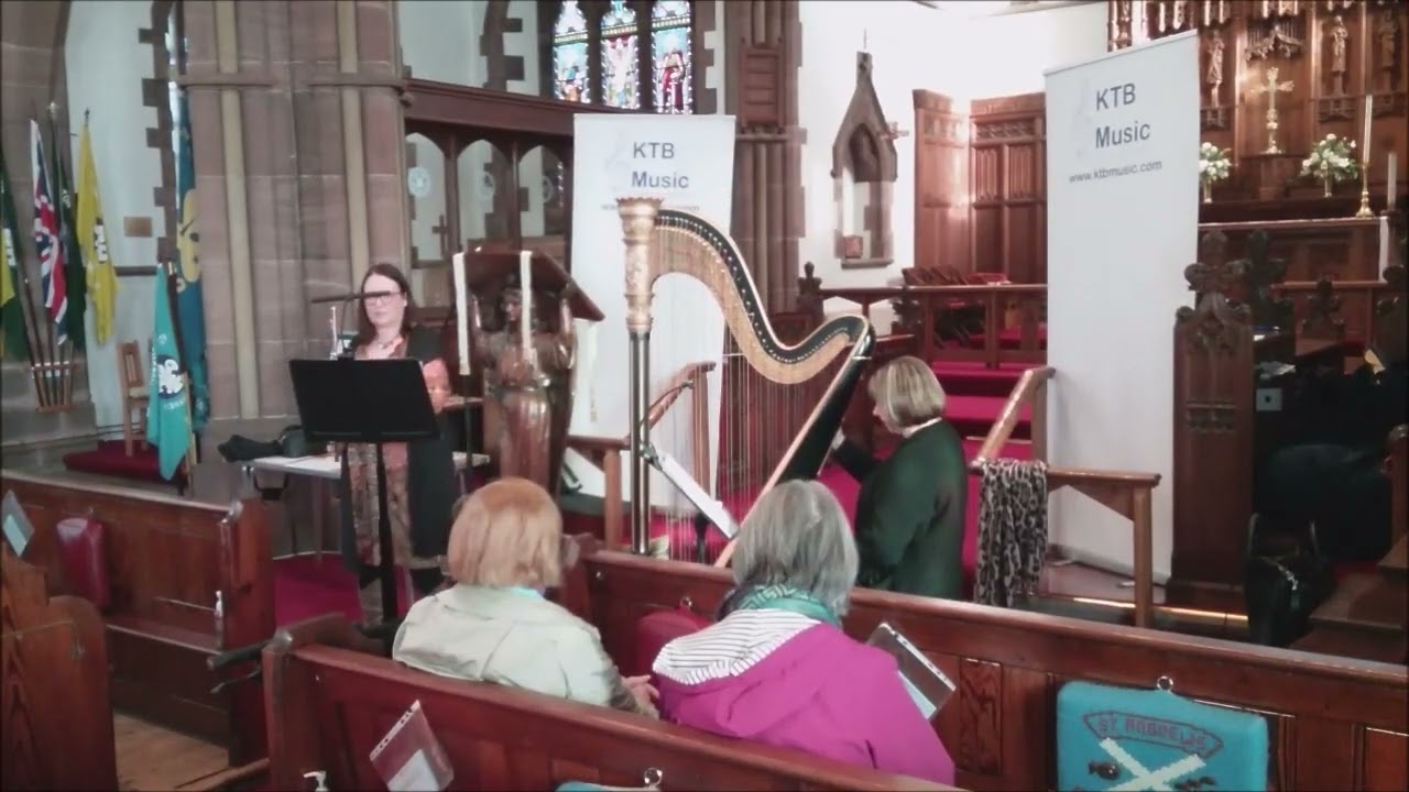 Six American Sketches (Skaila Kanga) Performed by Melandra Duo on flute and harp
