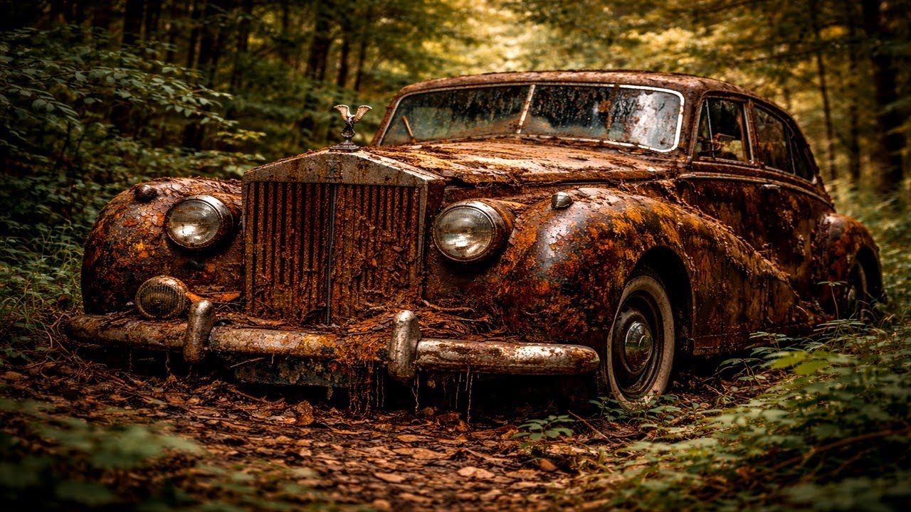From Rusted Silence to Roaring Freedom | 1948 Rolls-Royce Silver Wraith ASMR Restoration