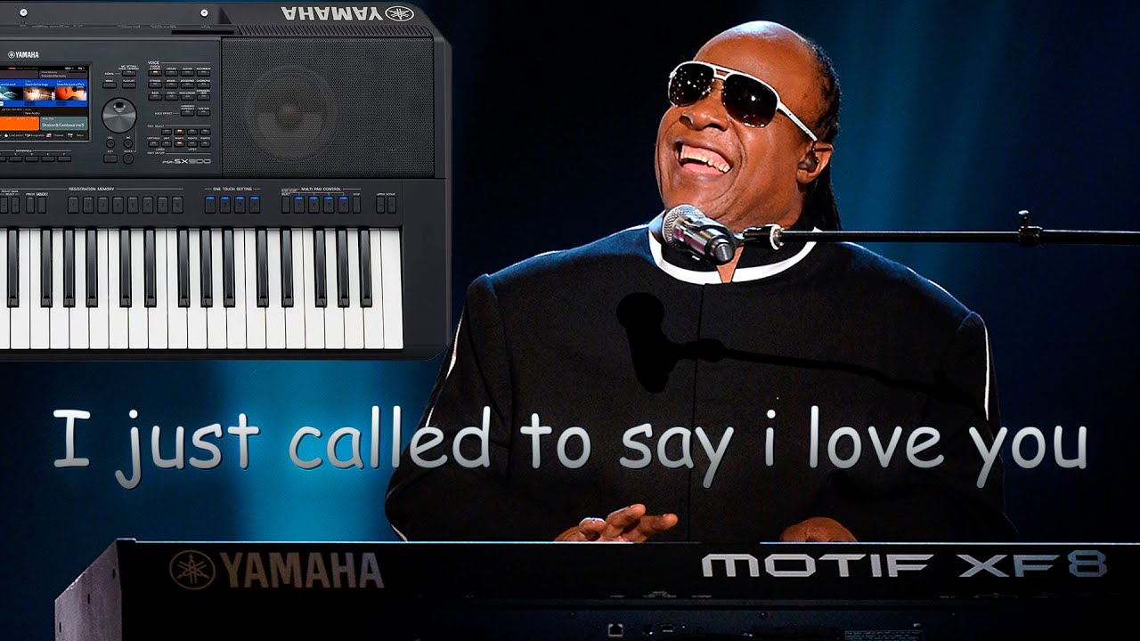 Stevie Wonder I just called to say i love you Cover / Yamaha psr sx900