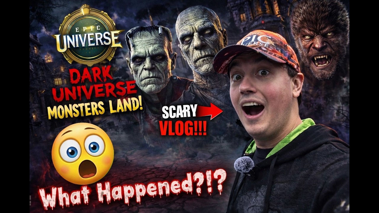 I Entered Universal’s DARK UNIVERSE… Monsters Unchained Is TERRIFYING