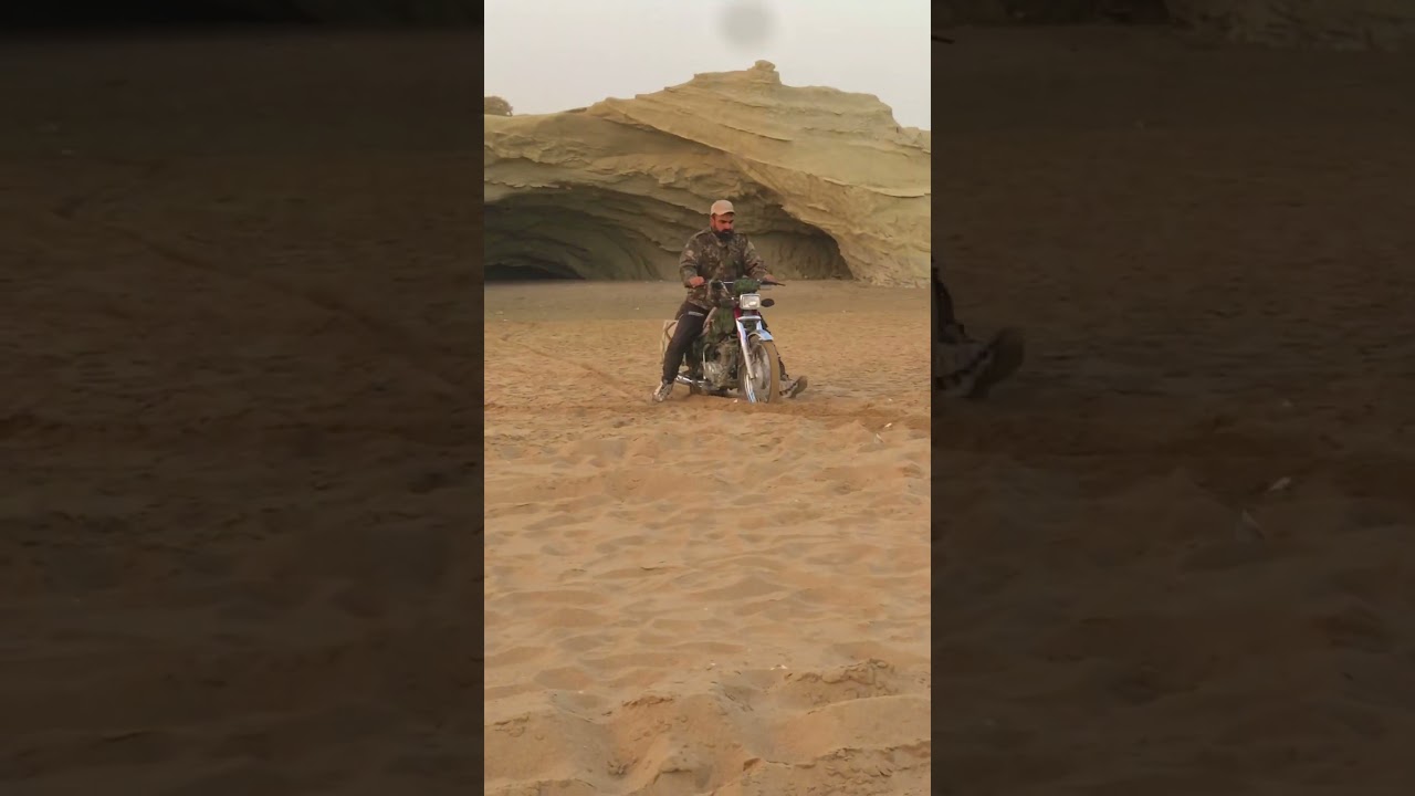 🏍Karachi to Super Beach | Extreme Off-Road Bike Adventure | Balochistan Coastal Ride