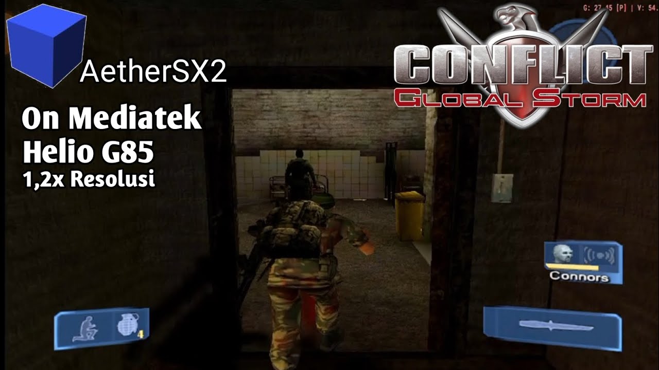 Main Game Conflict Global Storm AetherSX2 (Android) | Playable on MTK Helio G85