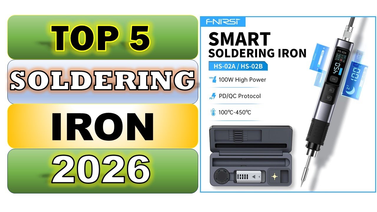 Top 5 Best Soldering Iron in 2026 || From Aliexpress