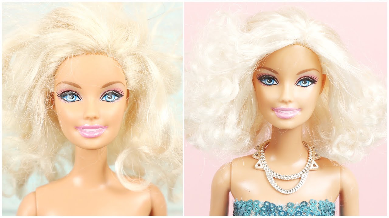BARBIE SAÇ YAPIMI Nasıl Yapılır ve BARBIE Kıyafet Yapımı Kendin Yap Fikirleri