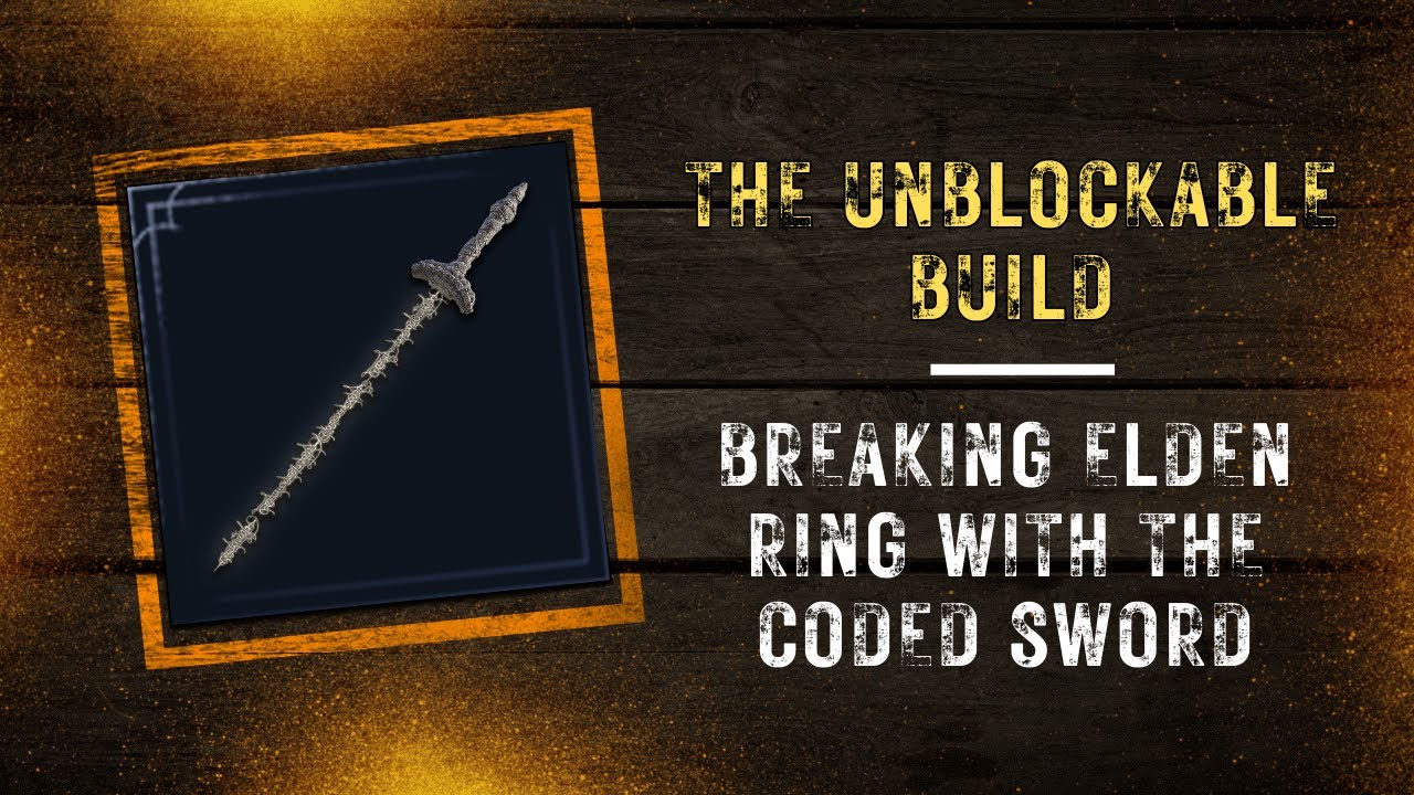 Breaking Elden Ring With The Coded Sword