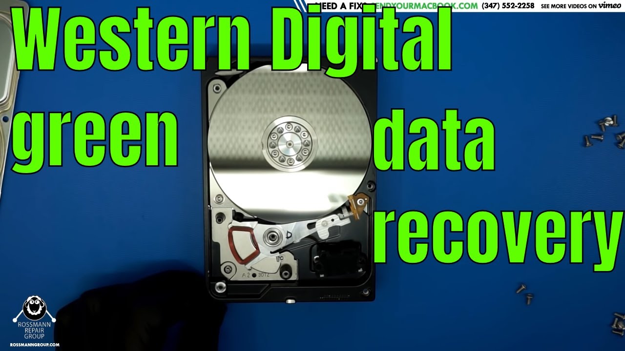 WD Green hard drive data recovery - part 2