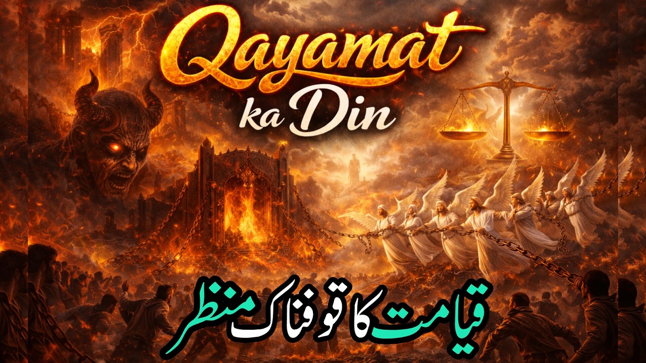 The Day of Judgment | Qayamat ke khofnak Manzar |Signs of Qayamat, Maidan-e-Hashr & Afterlife| محشر