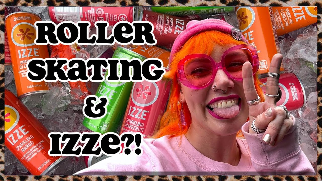 Roller Skate with me in San Diego at the Claremont Skatepark at the Moxi Roller Skates x Izze Event