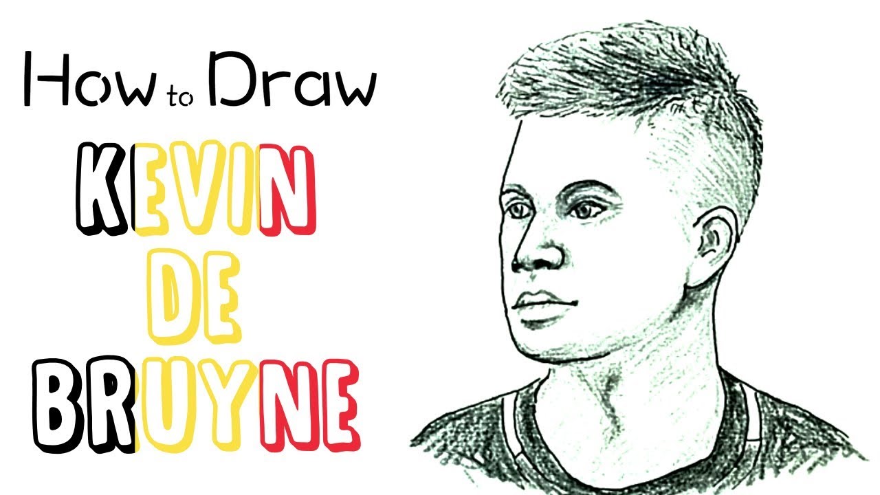 How to Draw Kevin de Bruyne