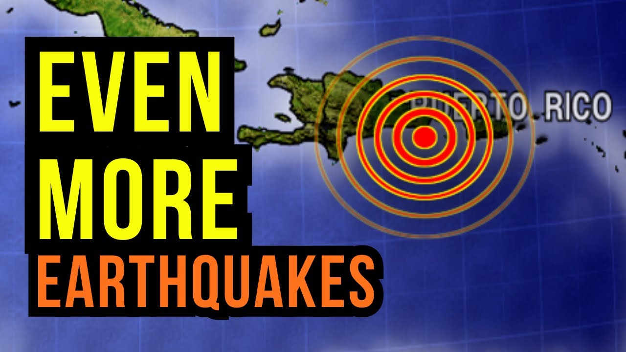 Even More Earthquakes shake the Caribbean...