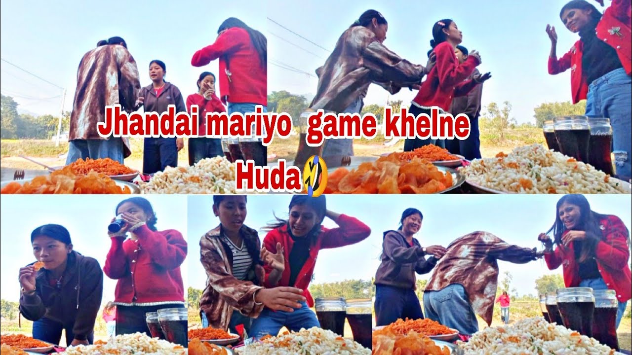 Scissor Paper Rock Game Khelda Hana Han Vayo🤣
