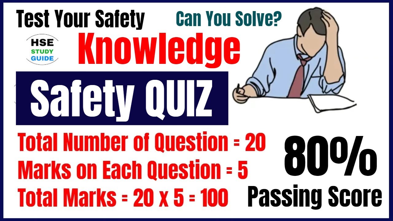 Test Your Safety Knowledge | Safety Quiz | Safety Quiz Competition | Safety Officer Quiz