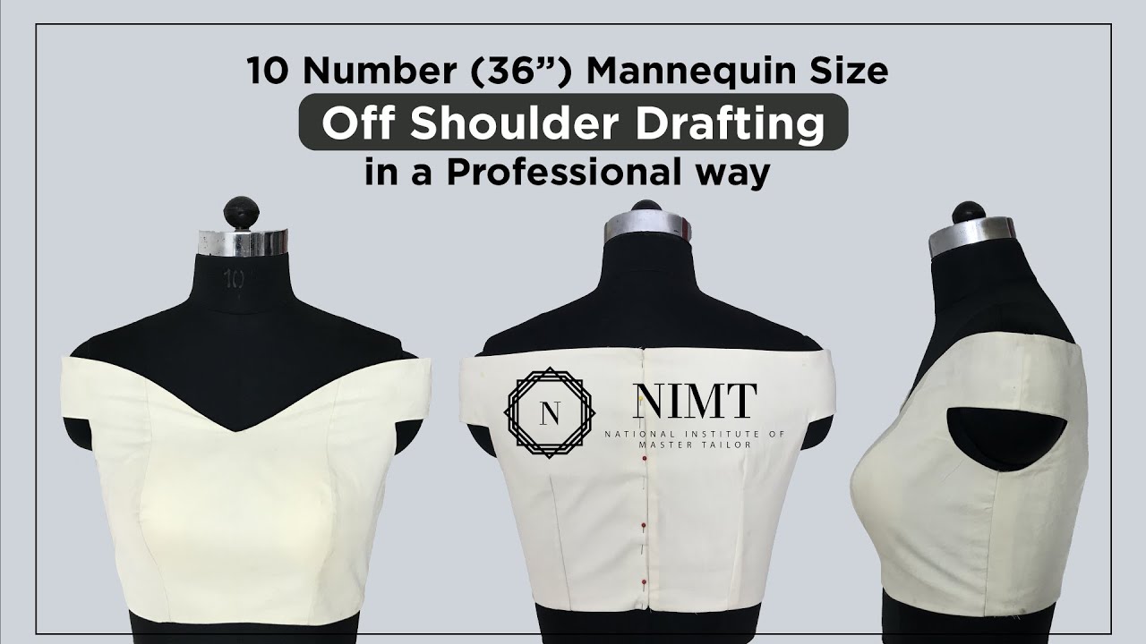 Off Shoulder Blouse Drafting | NIMT | Blouse Guru™