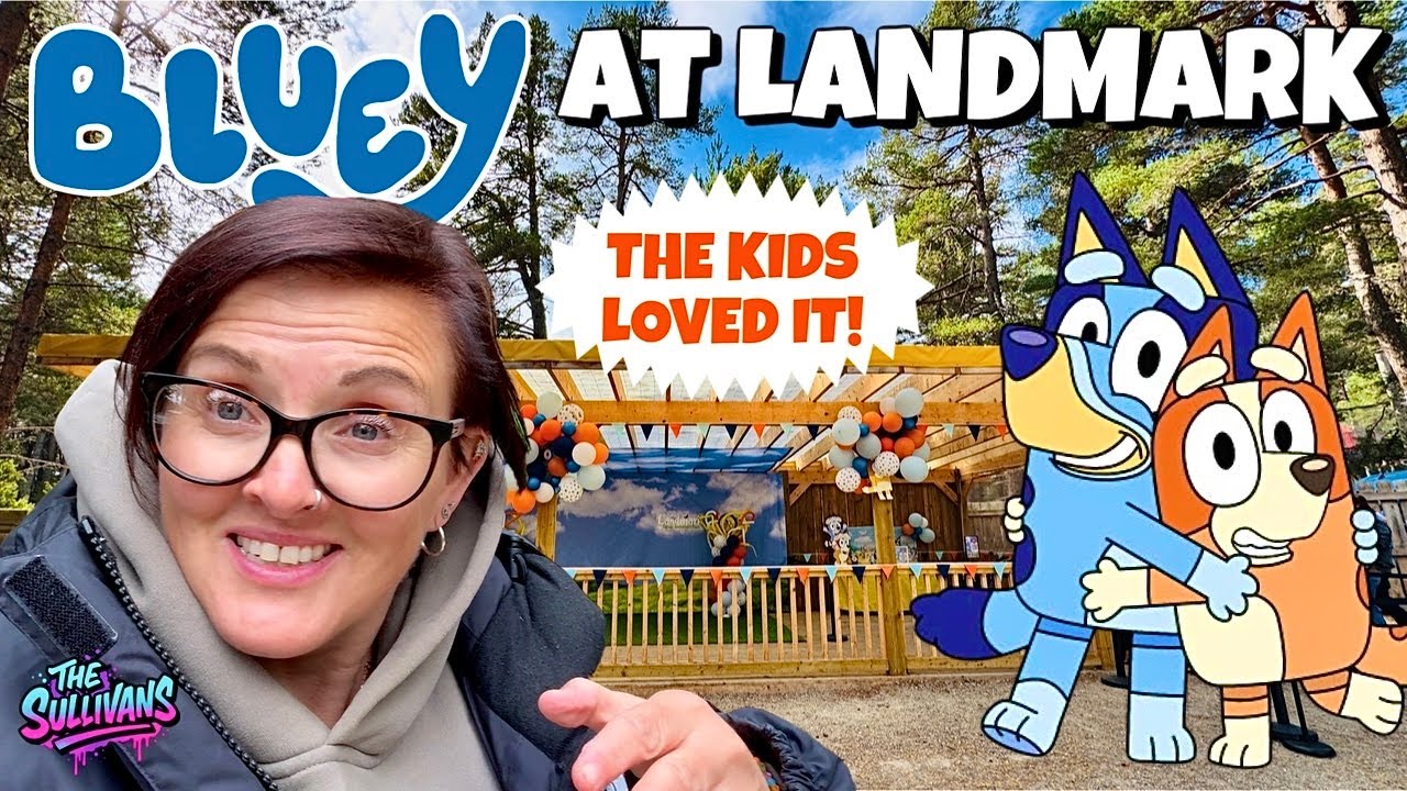 ** BLUEY & BINGO at Scotland’s No 1 Adventure Park ** | LANDMARK Park UK | The Kids LOVED it!