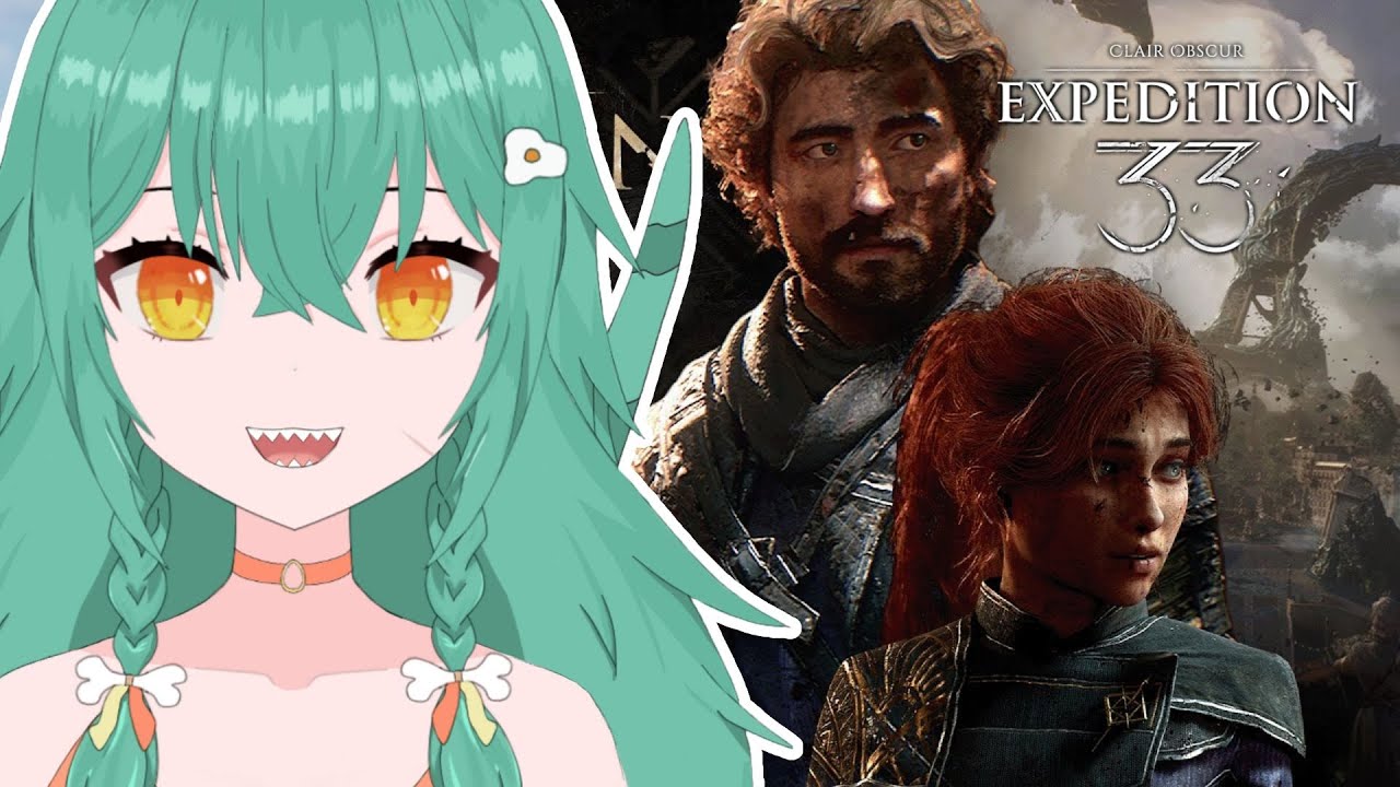 FIRST PLAYTHROUGH OF CLAIR OBSCUR: EXPEDITION 33! | 🦖 Vtuber