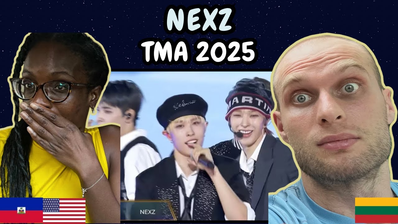 РЕАКЦИЯ НА NEXZ (넥스지) — живое выступление на церемонии The Fact Music Awards 2025 | ПЕРВЫЙ СМОТР