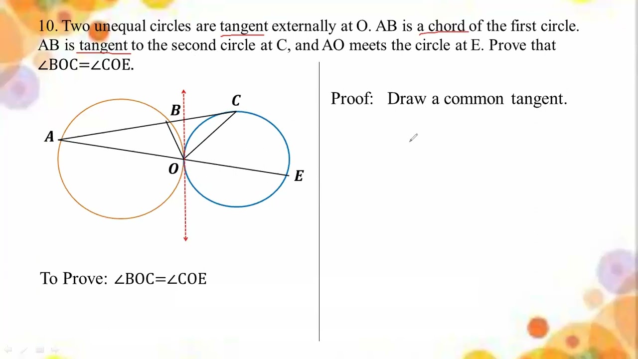 # Grade 11 Math (new course) ch 7 (Ex 7.1 - No 10)