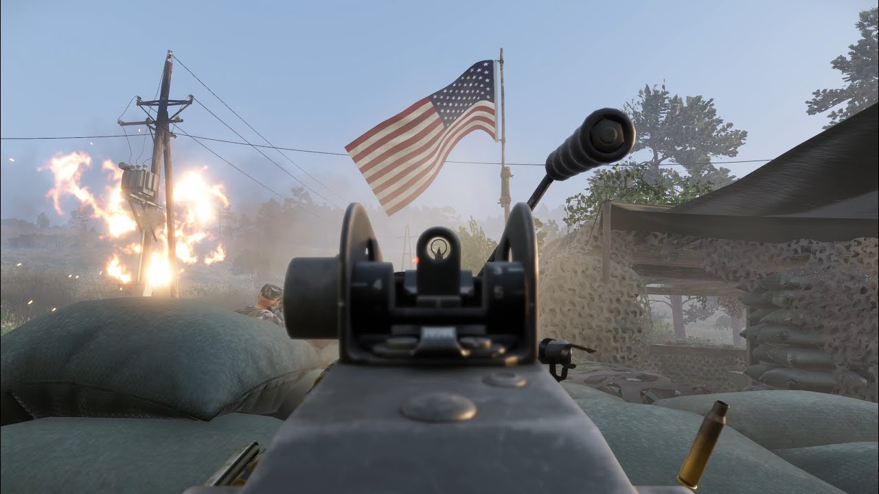 Arma Reforger. They came from the fog