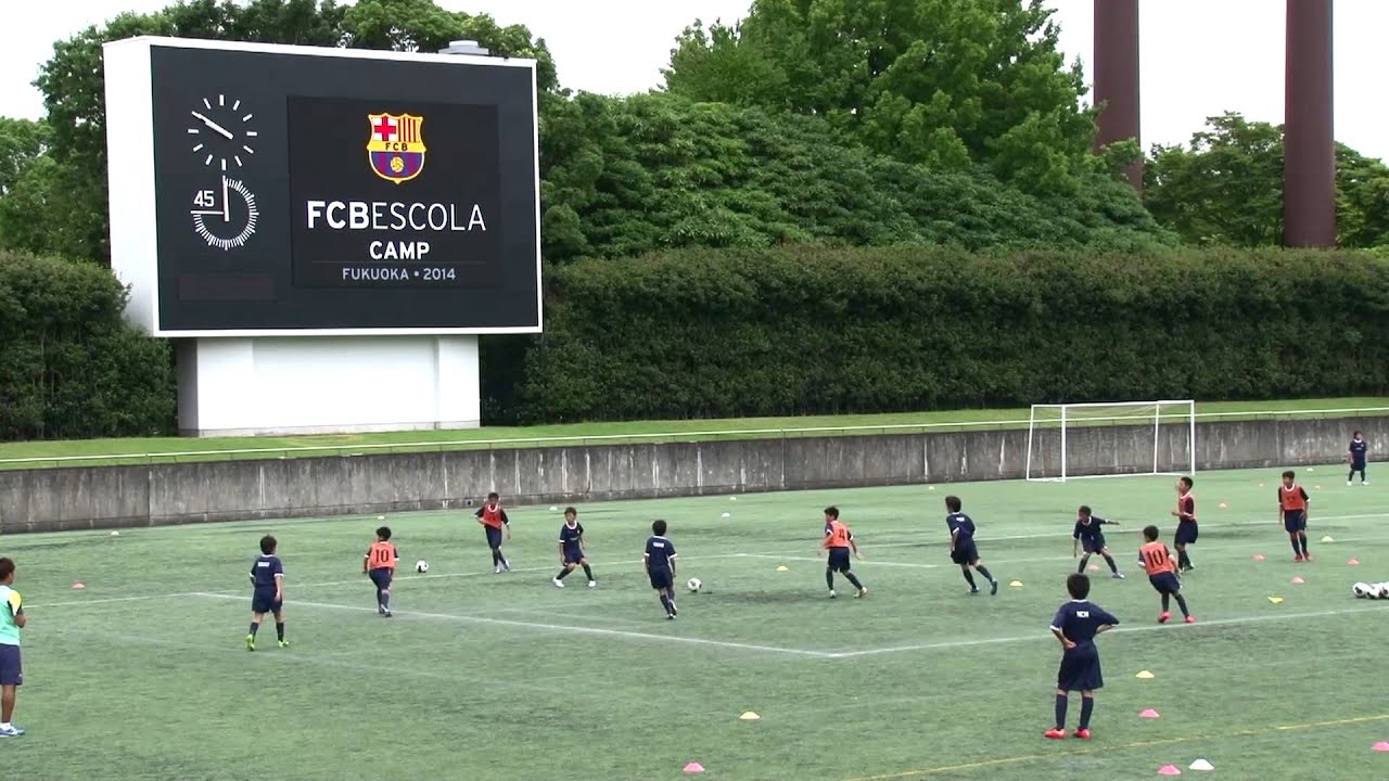 FCバルセロナキャンプ｜トレーニングメソッド