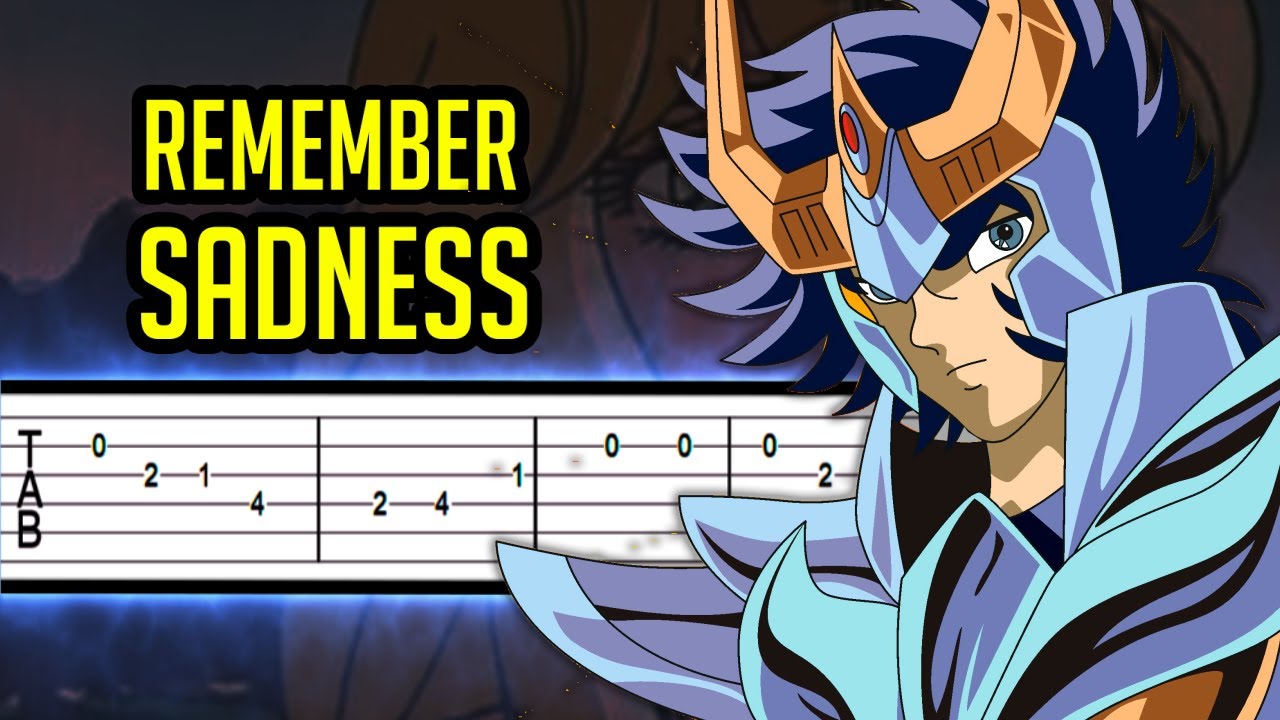 Saint Seiya - Remember Sadness【𝗧𝗔𝗕】|➤ GUITAR TUTORIAL