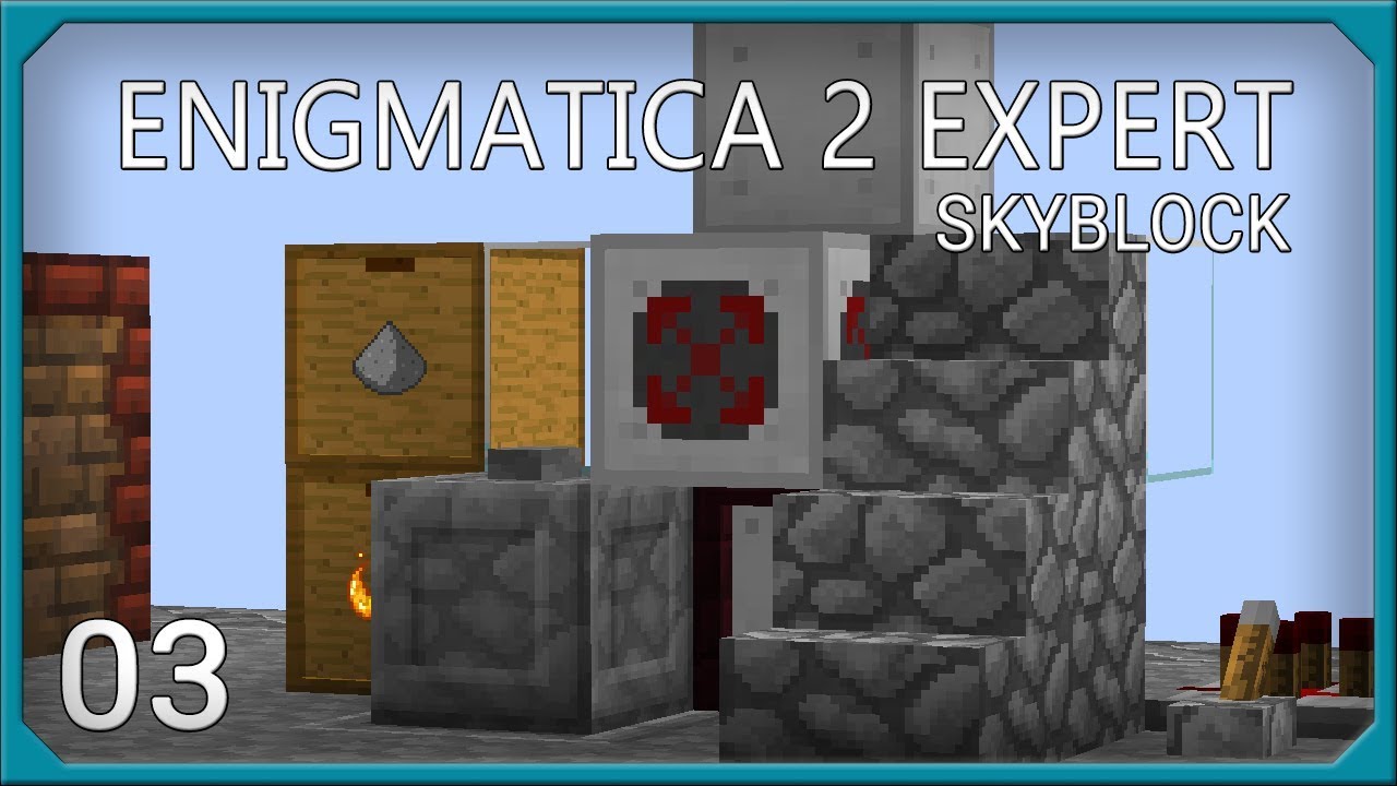 Enigmatica 2 Expert Skyblock EP3 Combustion Automation + Manyullyn Condenser