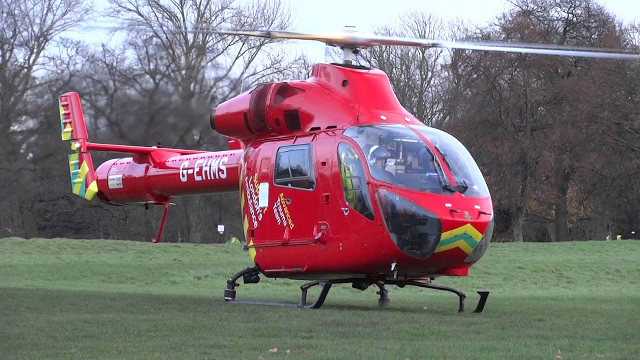 MD 902 EXPLORER START UP & TAKE OFF
