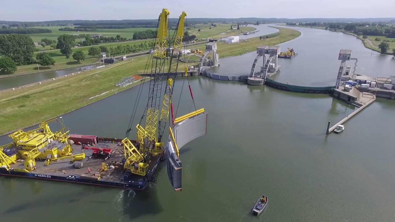 Vervanging vizierschuif stuwcomplex Amerongen