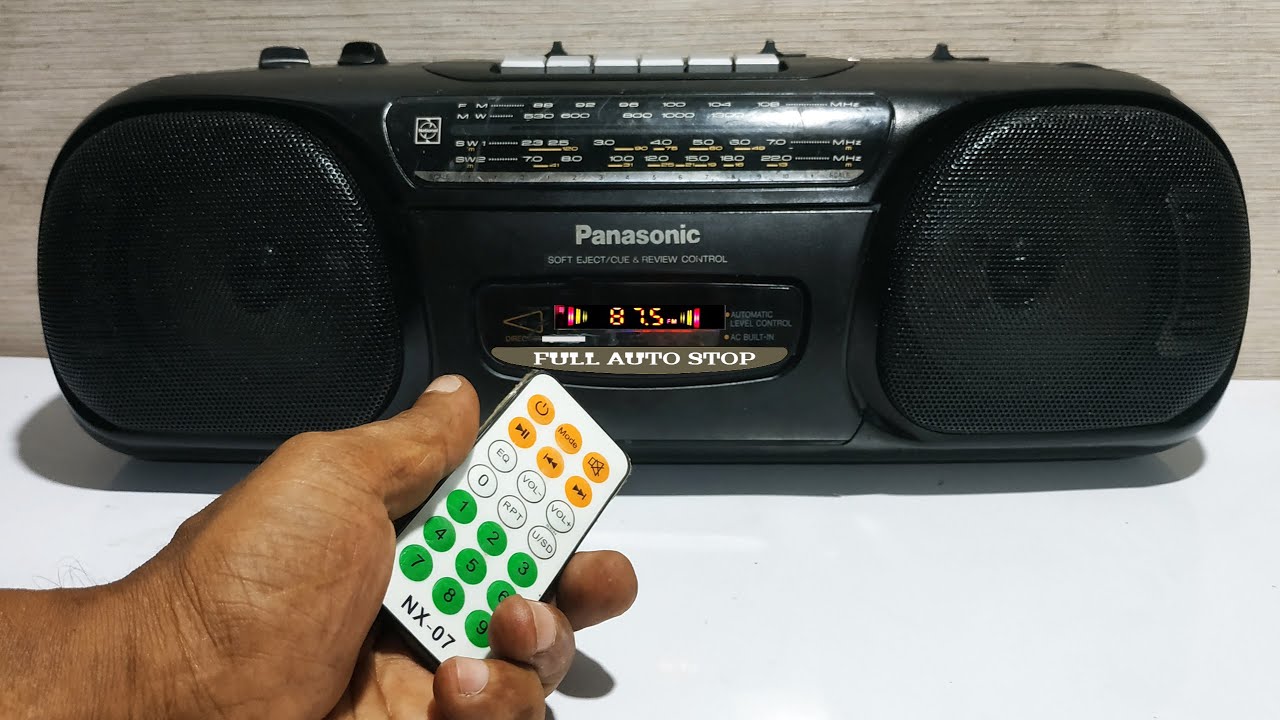 Restoration antique Tape Recorder | How to upgrade old cassette player to Bluetooth Music Box