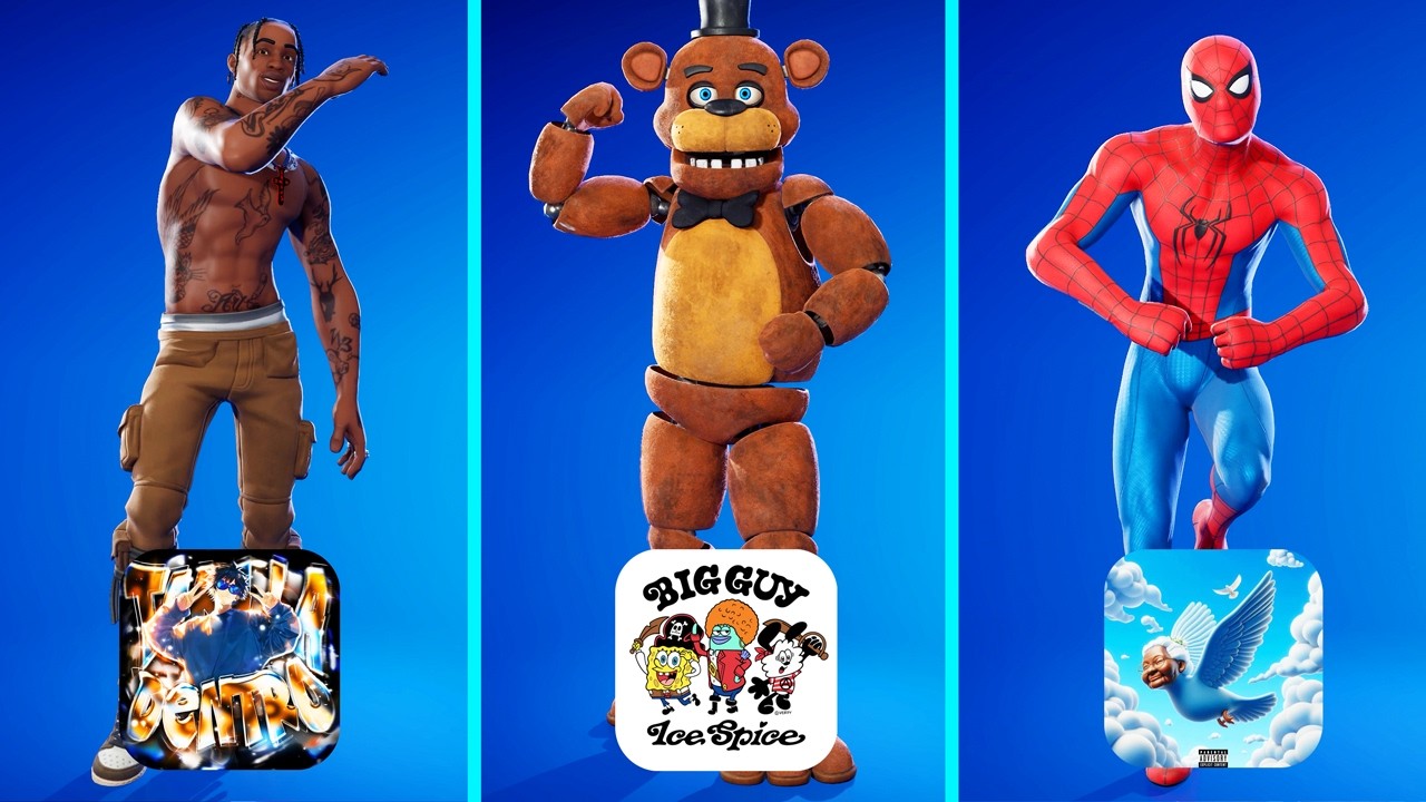 All Fortnite TikTok Dances & Icon Series Emotes with the Best Music