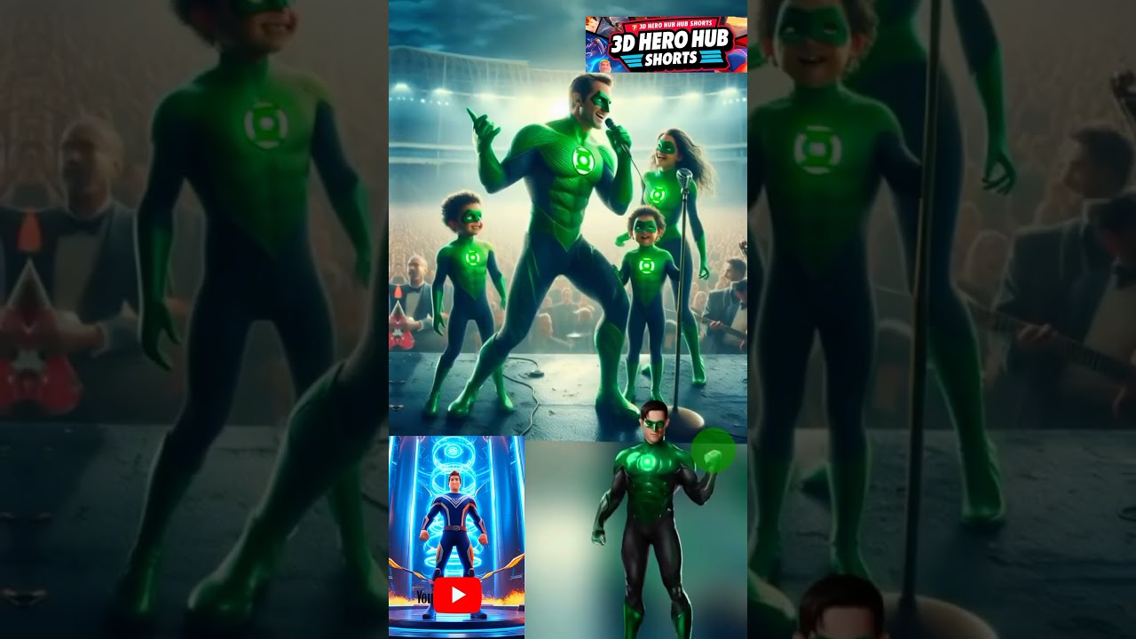 Superheroes & Families: Epic Musical Stage Showdown! 🎤🌟
