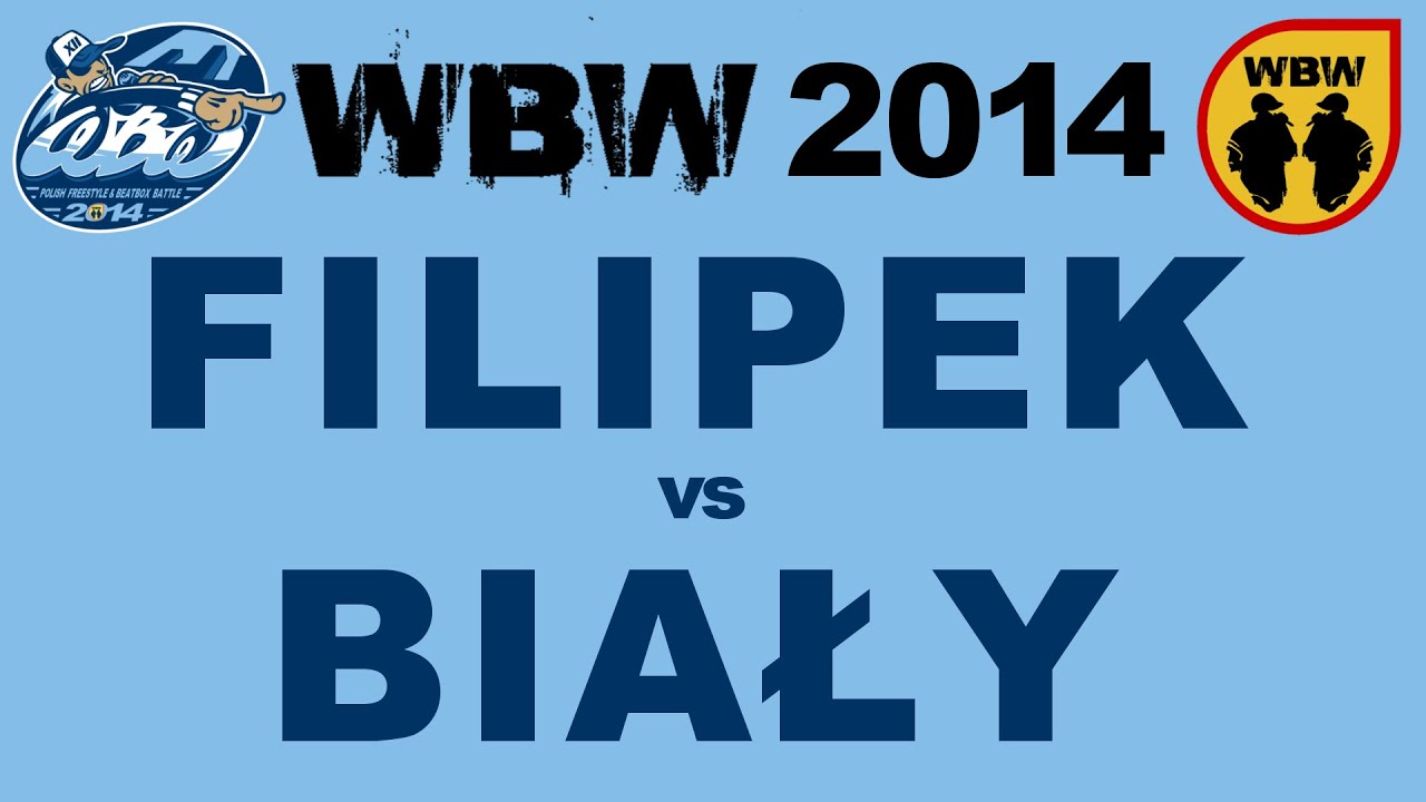 Filipek 🆚 Biały 🎤 WBW 2014 Warszawa (freestyle rap battle) Półfinał