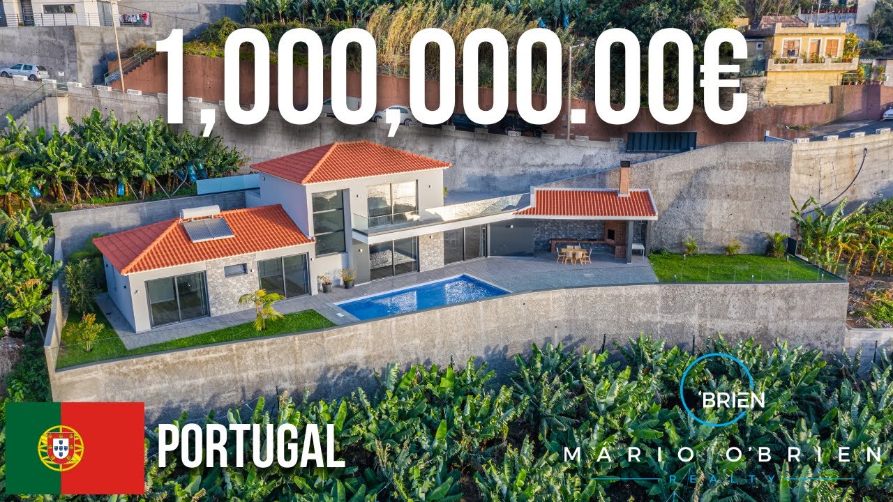 1 MILLION € HOUSE IN RIBEIRA BRAVA | FANTASTIC SEA VIEW | MADEIRA ISLAND
