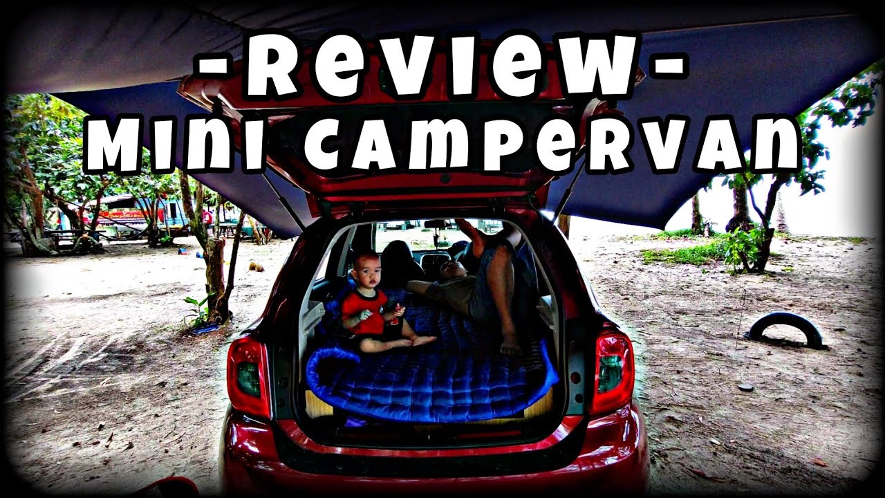 Mini Campervan Nissan march kami yang nyaman dan simpel ‼️ bisa tidur makan dan masak di mana saja