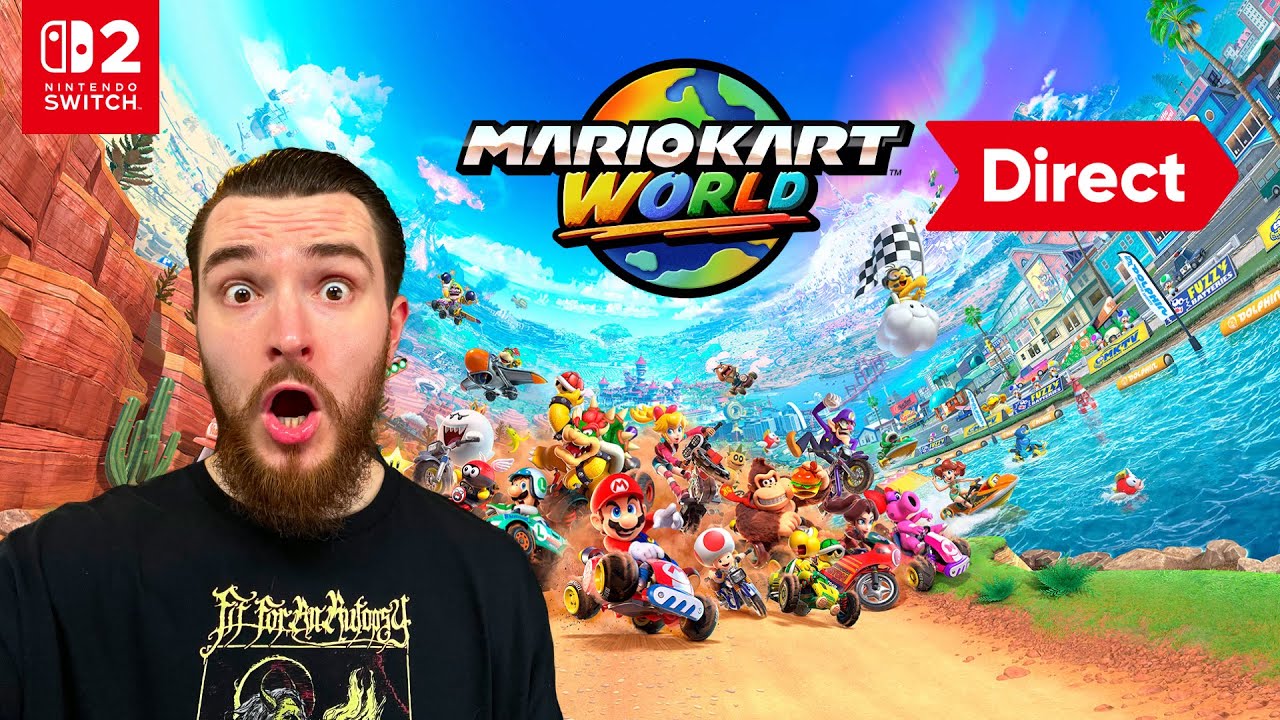 Mario Kart World Direct LIVE Reaction 🌍