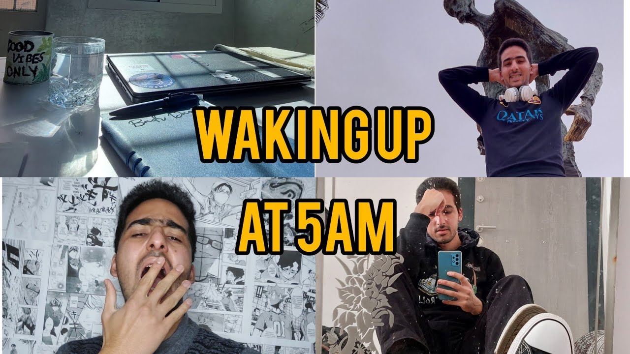 تحدي الإستيقاظ مع الخامسة صباحا لمدة أسبوع ! Wake up at 5am