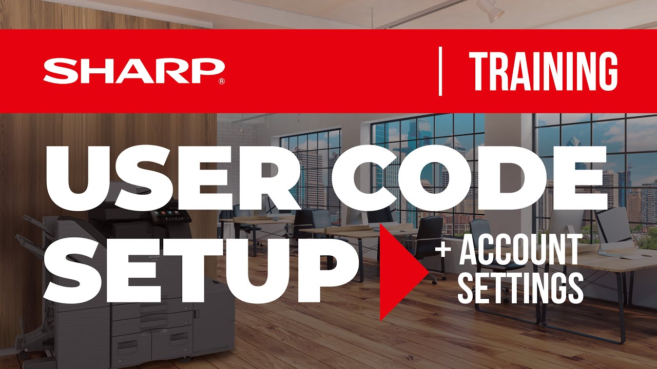 How to Add User Codes on a Sharp MFP | Track Prints & Copies Easily