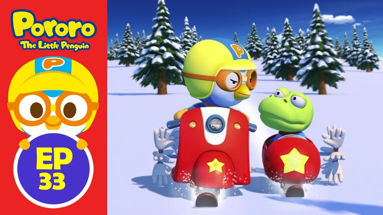 Ep33 Pororo English Episode | Let's Make a New Sled | Animation for Kids | Pororo the Little Penguin