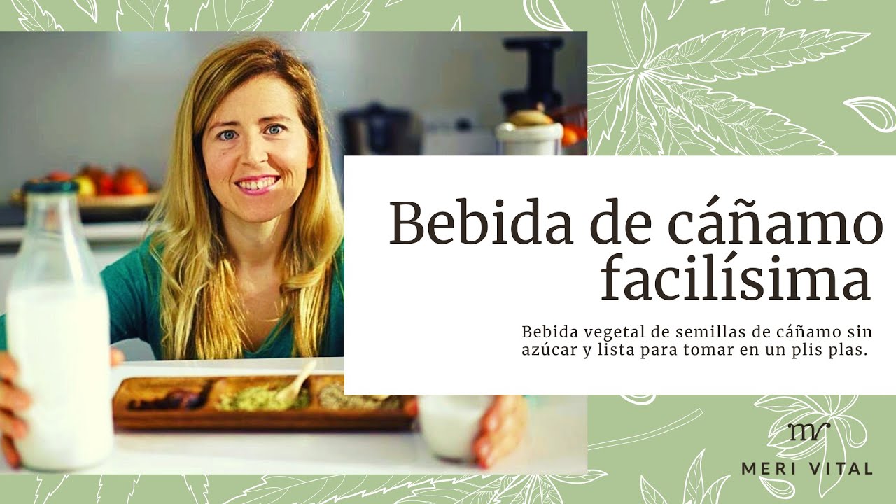Bebida Vegetal de Cáñamo facilísima