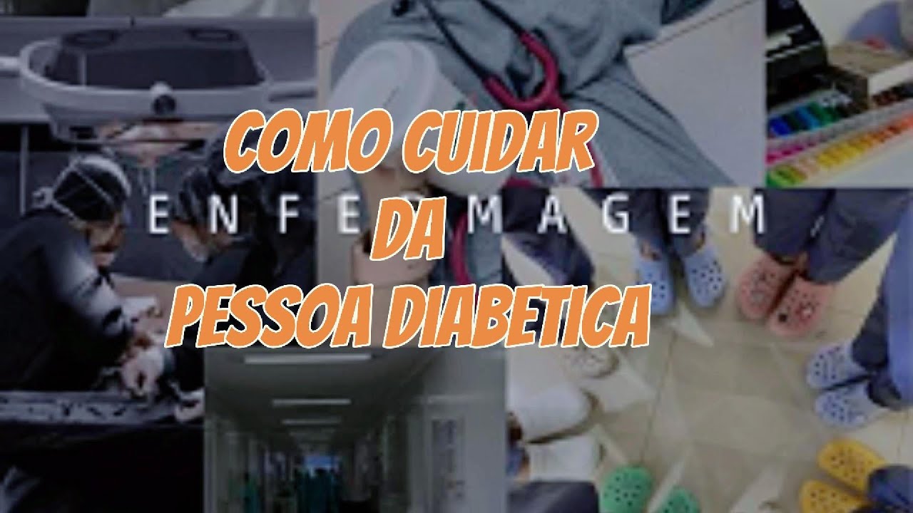 Aprenda a cuidar da pessoa idosa com Diabetes tipo II.