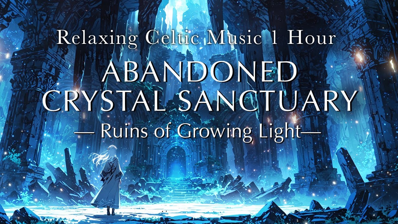 Abandoned Crystal Sanctuary | 1 Hour Healing Celtic Ambient