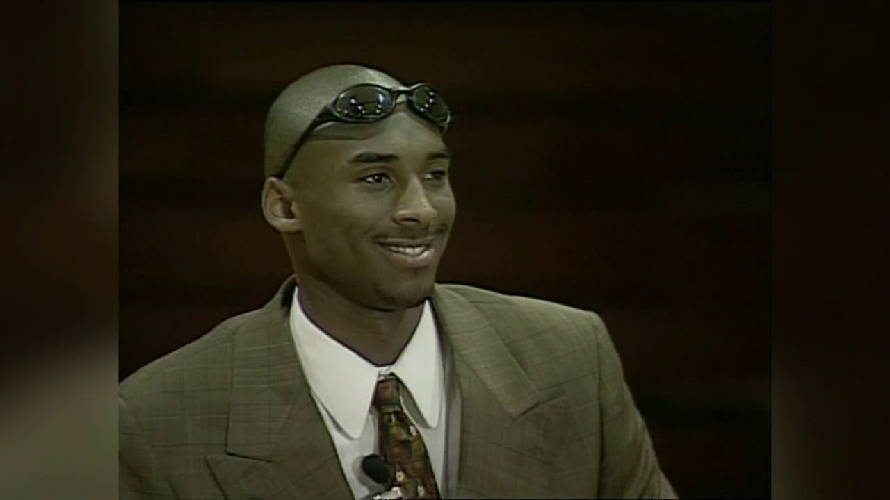 Watch Kobe Bryant's 1996 announcement to skip college - enter NBA