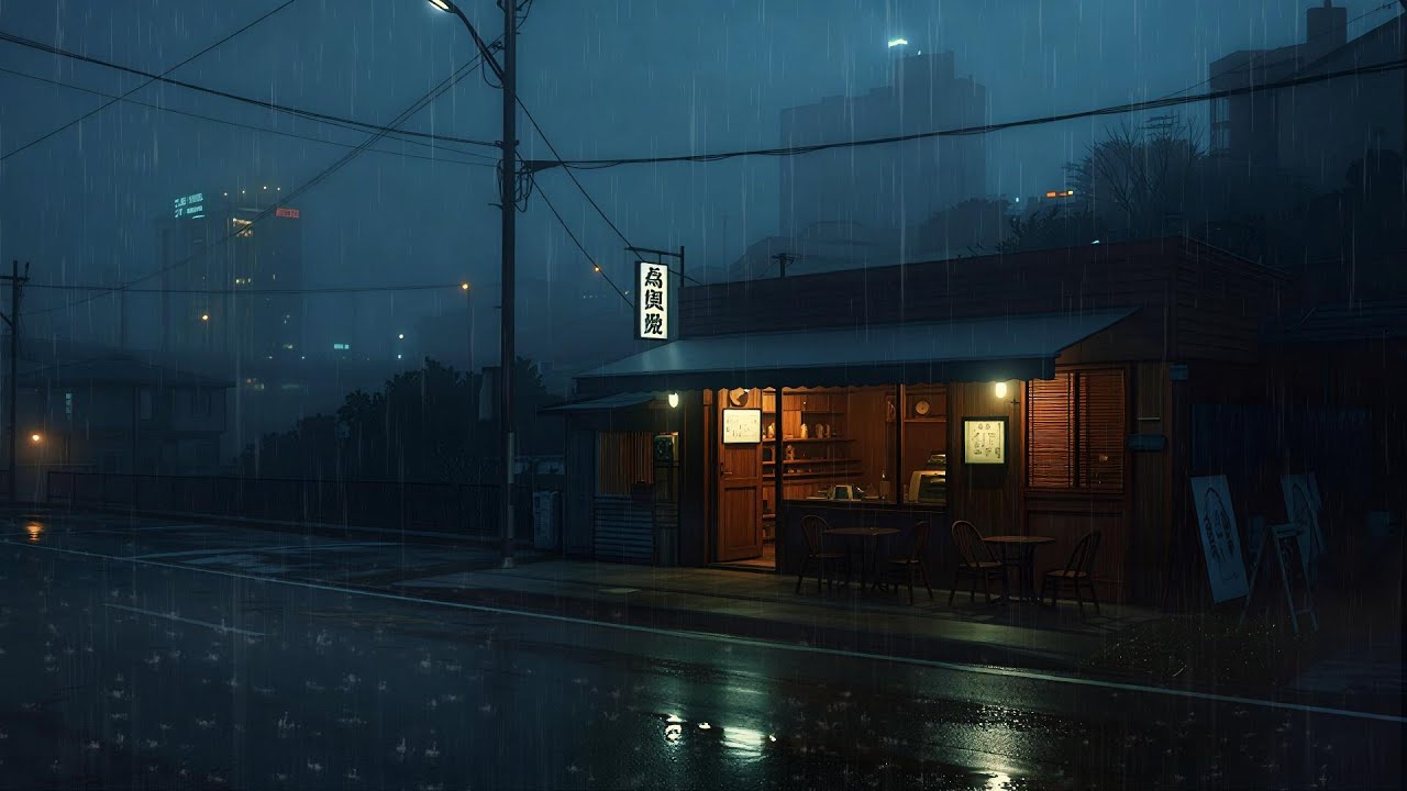 Midnight in Japan &ndash; Lofi Rain Mix to Study, Chill & Sleep