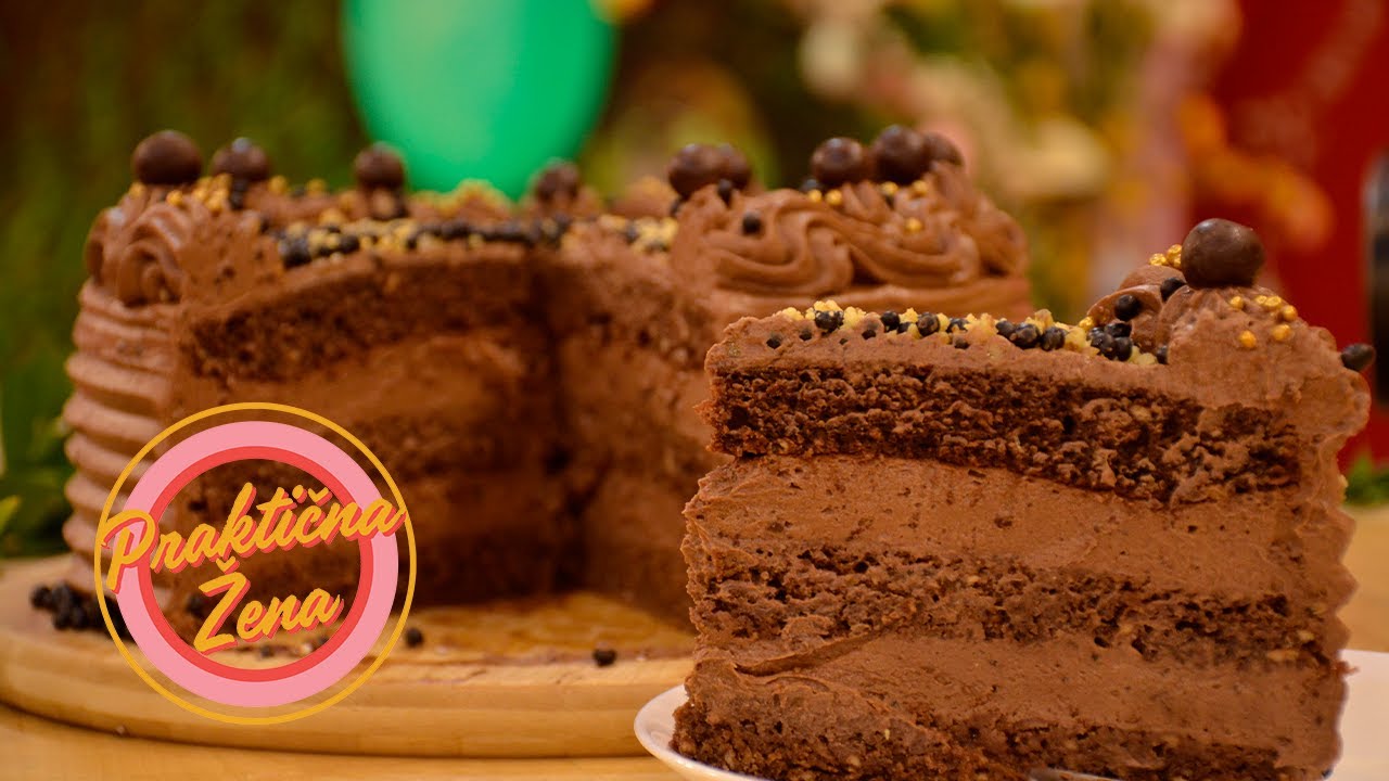 Praktična žena – Posna čokoladna torta
