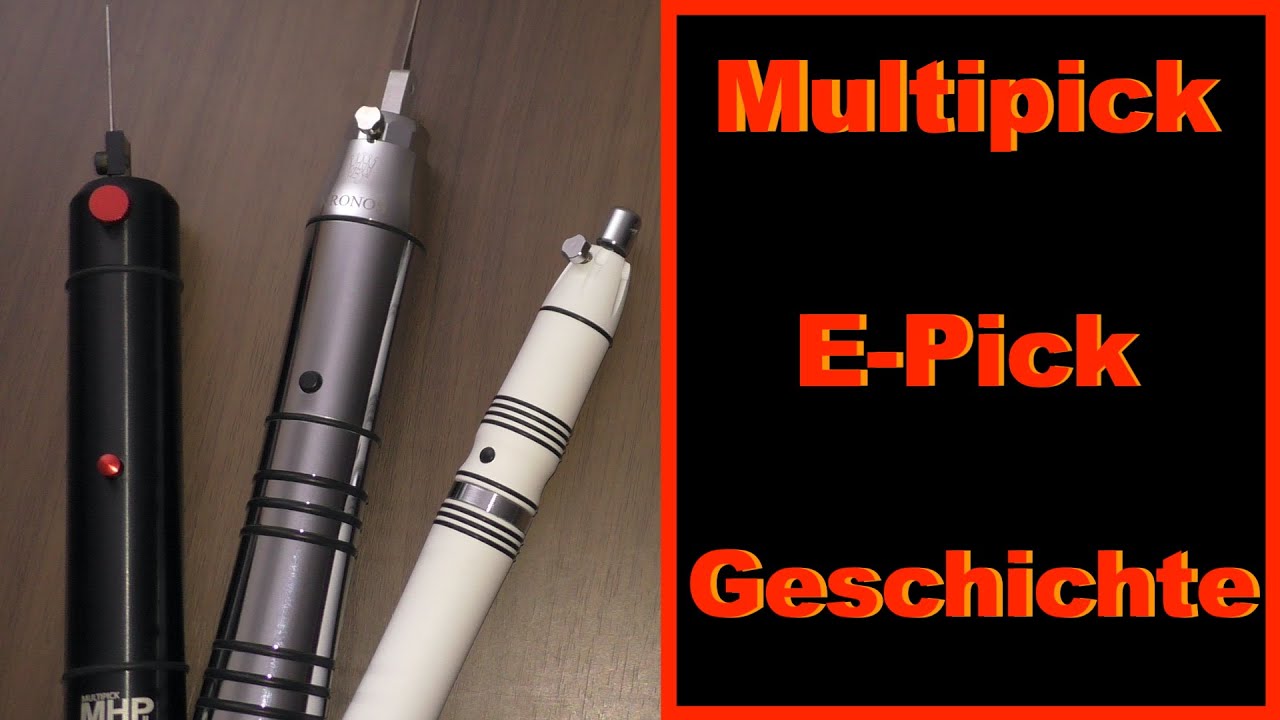 ARTEMIS/KRONOS/MHP2 Multipick E-Pick Geschichte/Schloss öffnen/Schließzylinder knacken/Door open