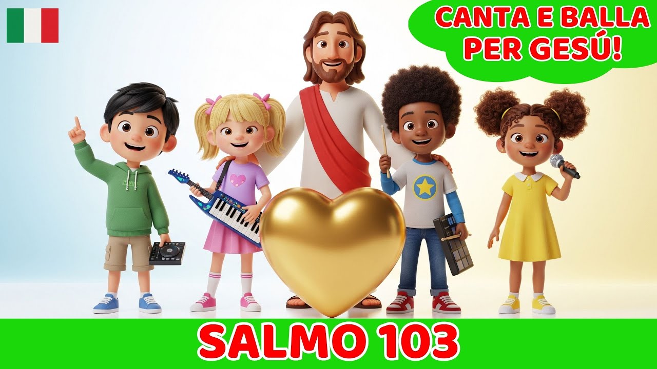 Salmo 103 per Bambini | Benedici, Anima Mia, il Signore | Musica Cristiana per Bambini Allegra