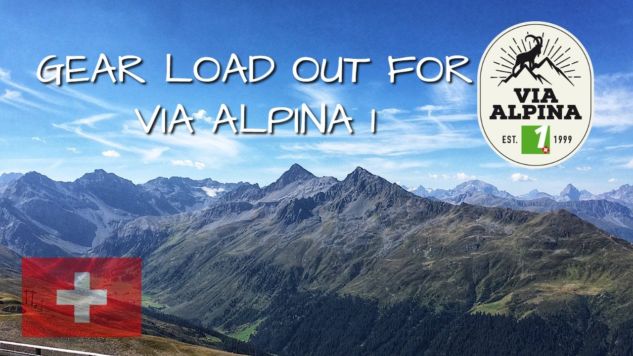 Whats In My Pack? | Gear Load Out For Via Alpina 1 | Backpacking In Switzerland |
