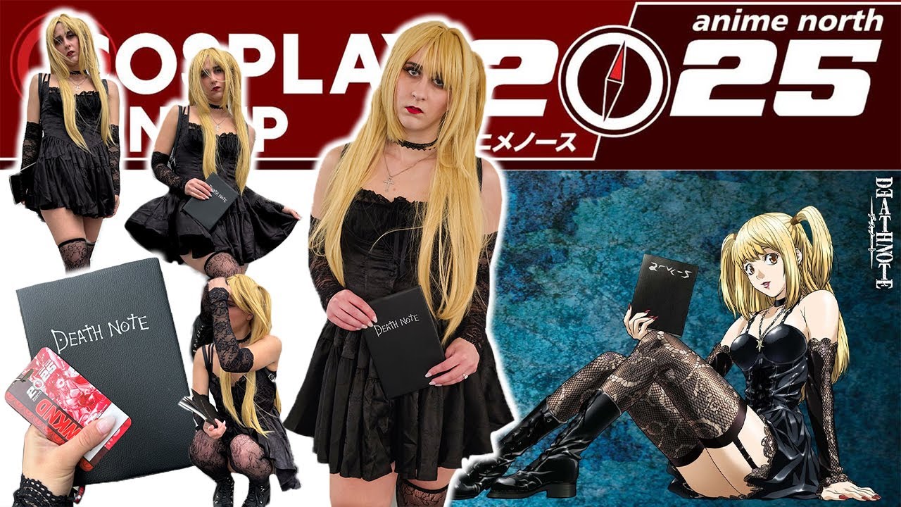 I Cosplayed at Anime North 2025 as Misa Amane! | Death Note!