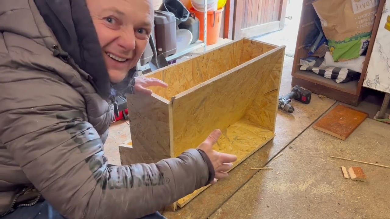 DIY - výroba nášlapného krmítka