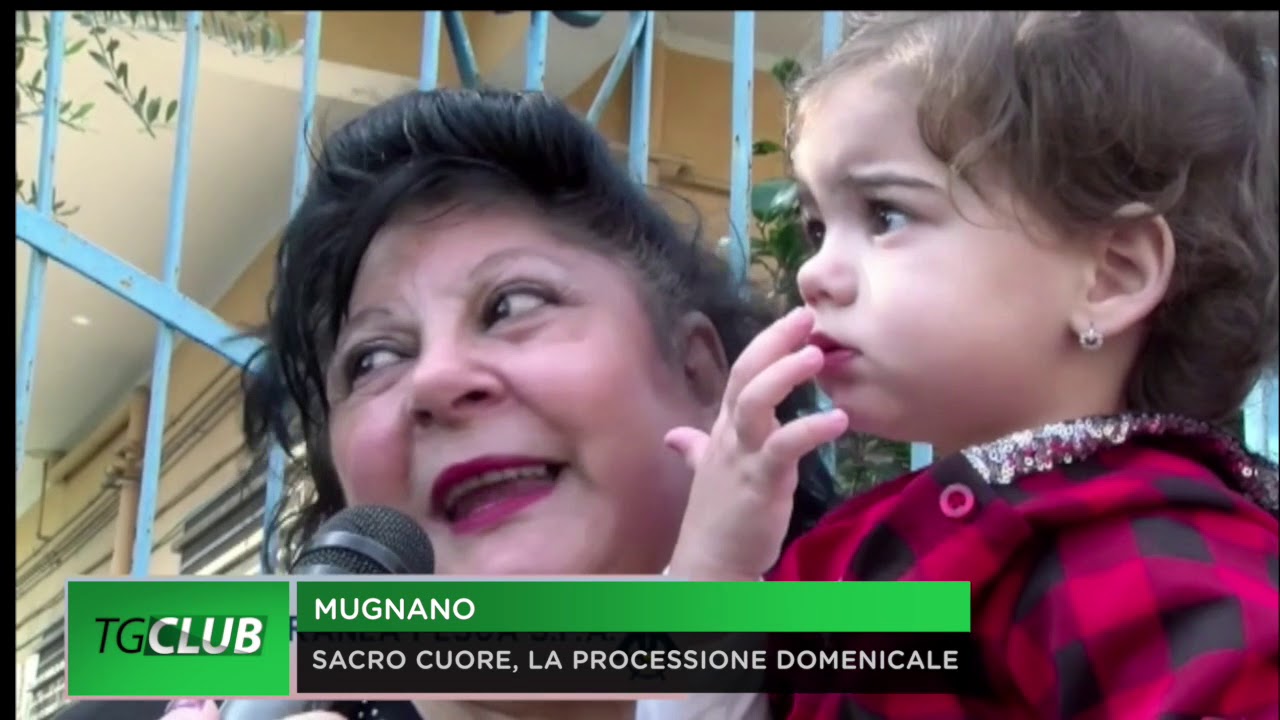 Mugnano, la processione domenicale in onore del Sacro Cuore di Gesù